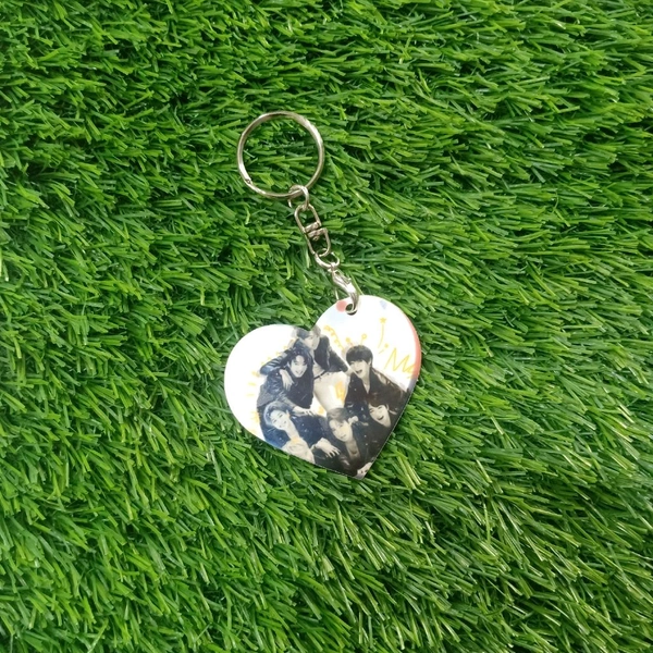 Metal Keychain - Heart Shape