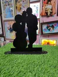 Customized Cutout Frame - Guitar With 3 Pic 