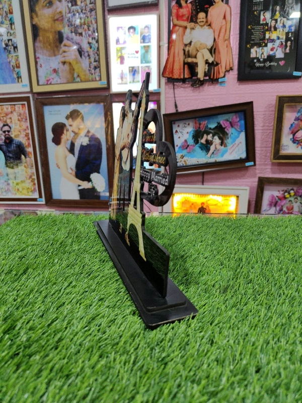 Customized Cutout Frame - Photo With Eiffel Tower 