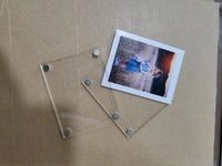 Clear Acrylic Photo Magnet