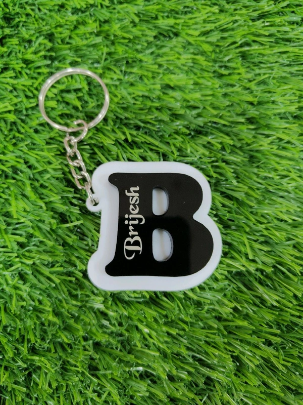 Acrylic Alphabet Keychains - Name Engraved 