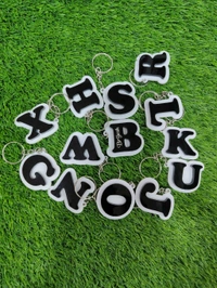 Acrylic Alphabet Keychains - Name Engraved 