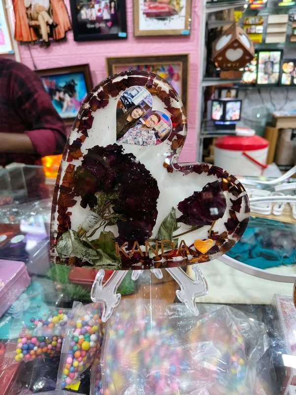 8x8 inch Heart - Rose flowers Preserved - Member Price, 50