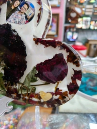 8x8 inch Heart - Rose flowers Preserved - Member Price, 50