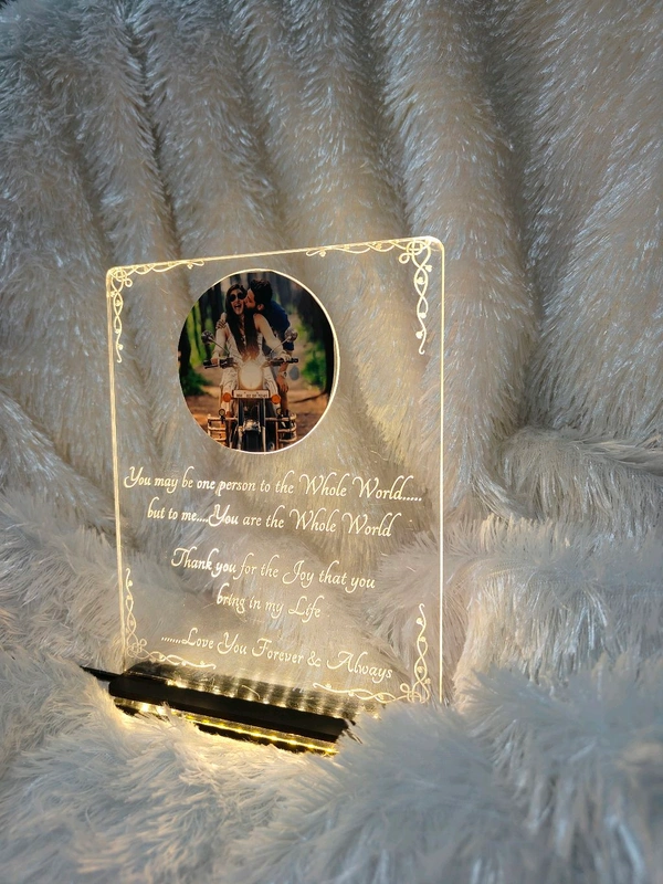 Acrylic RGB LED Frame - Single LED - Member Price