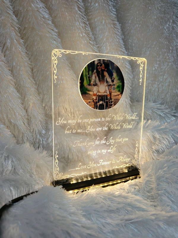 Acrylic RGB LED Frame - Single LED - Member Price