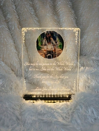 Acrylic RGB LED Frame - Single LED - Member Price