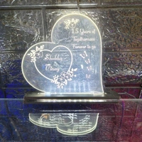 Years of Togetherness Forever to Go Acrylic - Single LED - Member Price
