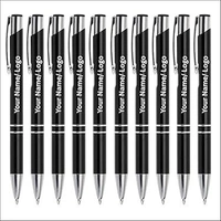 Personalized Metal Black Pen with Name Engraving - 1000 Qty