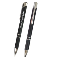 Personalized Metal Black Pen with Name Engraving - 1000 Qty