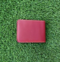 Men's Wallet - Wine Red