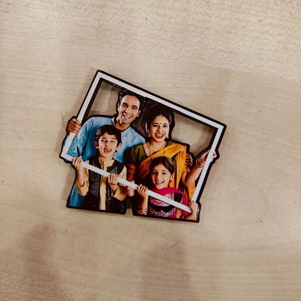 Family of 4 MiniMe Fridge Magnet