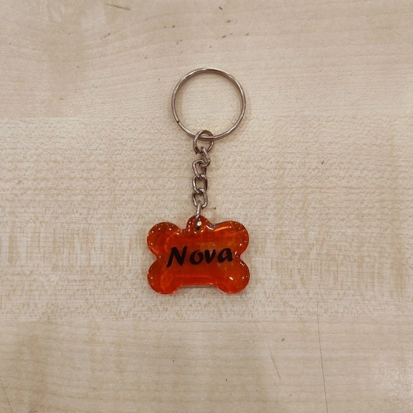 My Album Zone Bone Resin Keychain