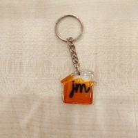 My Album Zone Home Resin Keychain