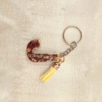 My Album Zone Resin Keychain - Alphabet J