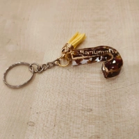 My Album Zone Resin Keychain - Alphabet J