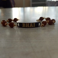 Rudraksha Bracelet / Rakhi - Black