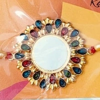 Metal Rakhi - 1802