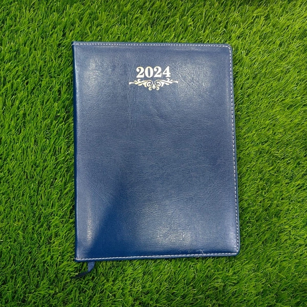 2024 Personalized Faux Leather Diary