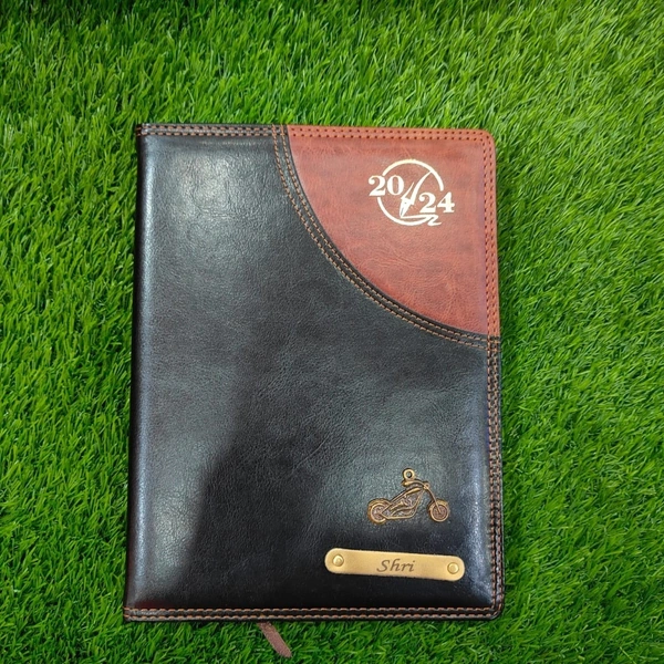 2024 Personalized Faux Leather Diary