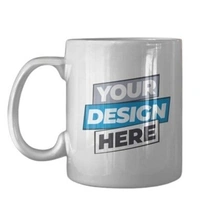 Personalized White Coffee Mug 325ml – Custom Photo, Logo & Text Printing - 200 Qty