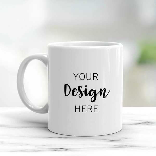 Personalized White Coffee Mug 325ml – Custom Photo, Logo & Text Printing - 200 Qty