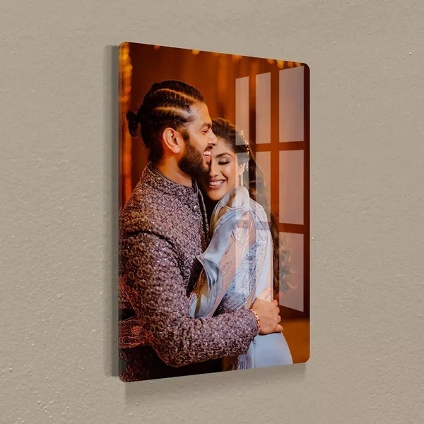 Acrylic Glossy Photo Frame - 4x6" Inch Size