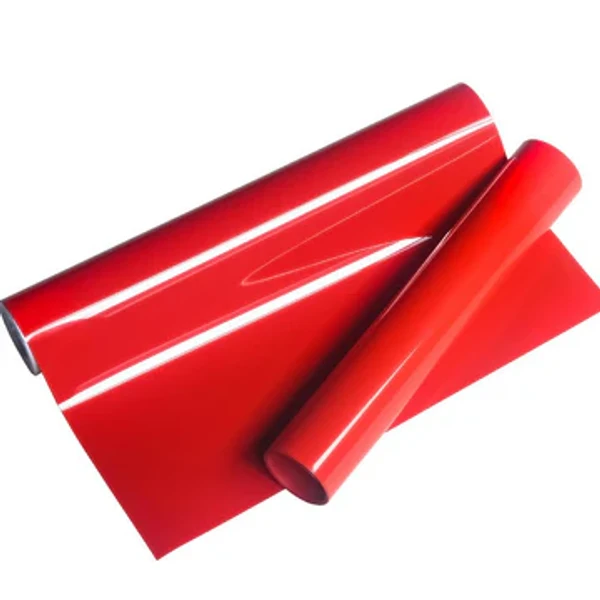 Red Solid Color Vinyl - 11x3" Inch