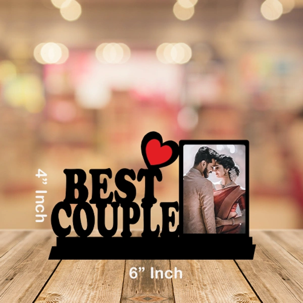 My Album Zone Best Couple - 4x6" MDF Table Frame