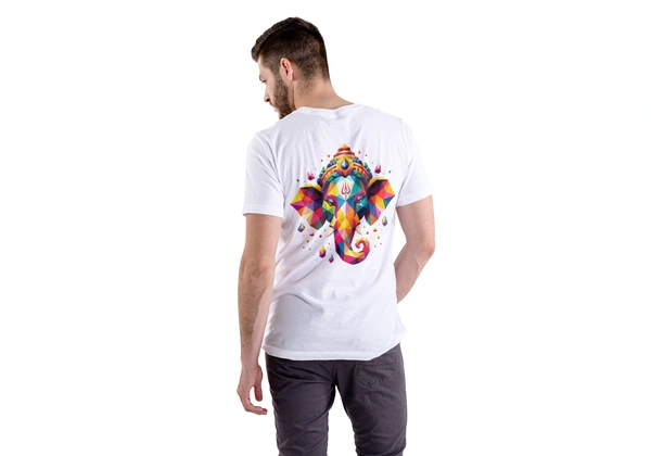 Ganesha Festive T-Shirt 008 - 10 Pcs