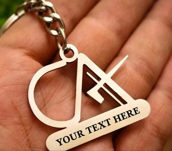 CA - Metal Keychain