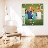 Square Clock - Acrylic Glossy Frame