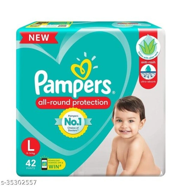 Pempers All Round Protection Pants - Free, pack of 1, Free shipping 