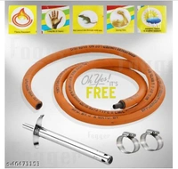 Bank Glass 2 Brass Burnar Gas Stove With Shose Pipe&Nova Lighter - set of 1, Free shipping 