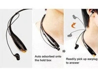 Bluetooth Headphone  - Black , set of 1, Free shipping 