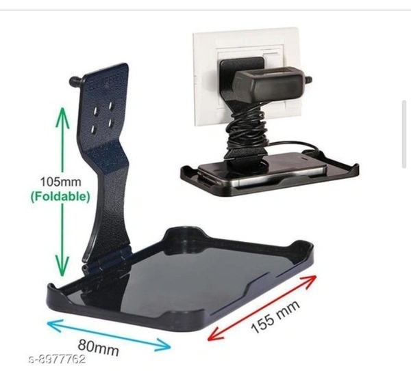 Mobile Charging Stand Wall holder-Ranjana Hanger  - Free shipping , set of 1
