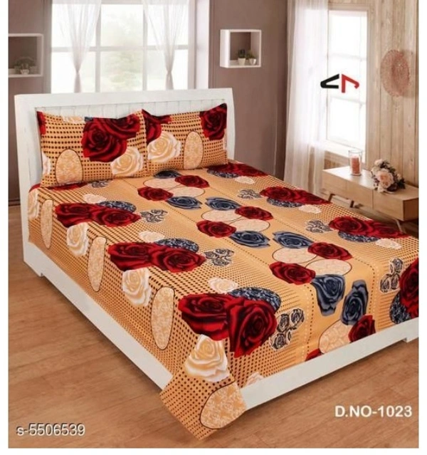 Cosmic Latest Cotton 90×90 Double Bedsheet - Free shipping , set of 1, Dubble bed