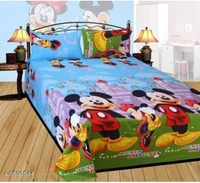 Cosmic Latest Cotton 90×90 Double Bedsheet - Free shipping , set of 1, Dubble bed