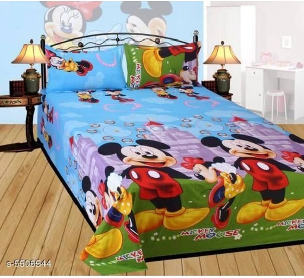 Cosmic Latest Cotton 90×90 Double Bedsheet - Free shipping , set of 1, Dubble bed