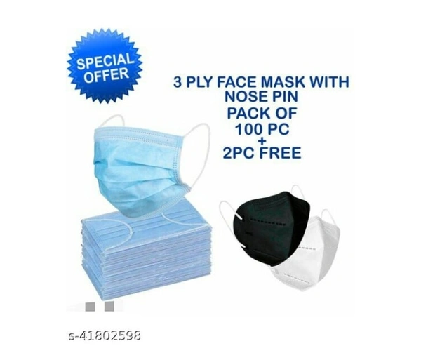 ppe Mask - Free, Free shipping , pack of 2