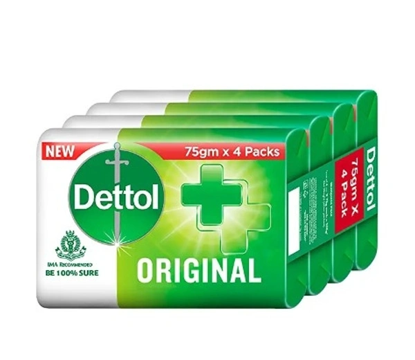 Dettol Original  - Free Home Delivery , 3+1(100g)