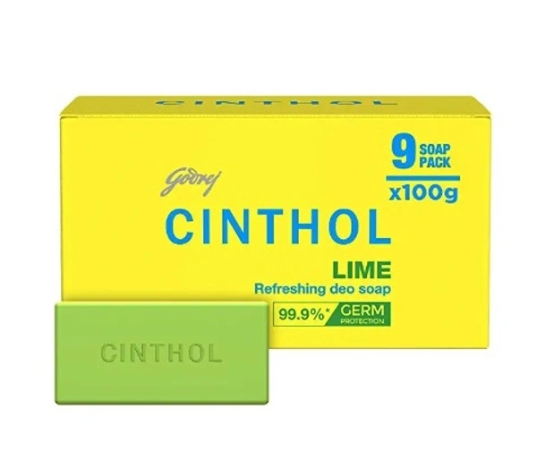 Cinthol Lime - Free Home Delivery , 8×100g, set of 1