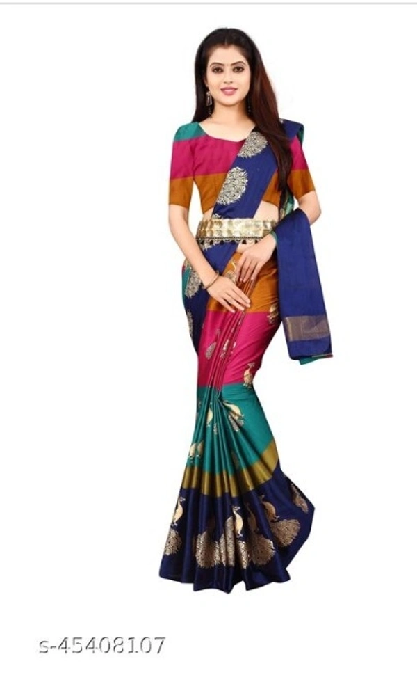 Letest New Designer Will Floral Printed Saree - 8 color available , Free Home Delivery , Free, pack of 1