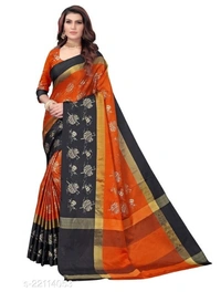 Letest New Designer Will Floral Printed Saree - 8 color available , Free Home Delivery , Free, pack of 1