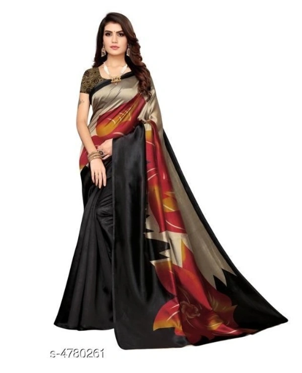 Stylish Trendy Women's Saree - 7 color available , Free Home Delivery , Free, pack of 1