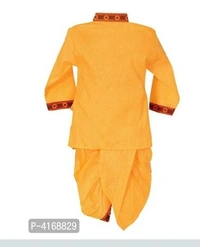 Krishna Kurta Fress  - Yellow , Free Home Delivery , 1 To 6 Years available , pack of 1