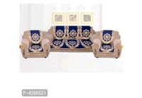 Designer 5 Seater Cotton Printed Sofa Cover Set - 5 color available , Free Home Delivery , Free, set of 1