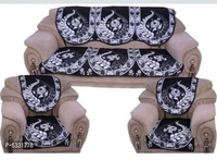 Designer 5 Seater Cotton Printed Sofa Cover Set - 5 color available , Free Home Delivery , Free, set of 1