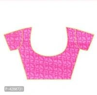 Women's Pink &Yellow Printed Daily Wear Georgatte Saree - Free Home Delivery , Free , Pink with yellow , pack of 1