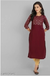 Trendy Drishya Kurtis  - 7 color available , Free Home Delivery , S M L XL, pack of 1